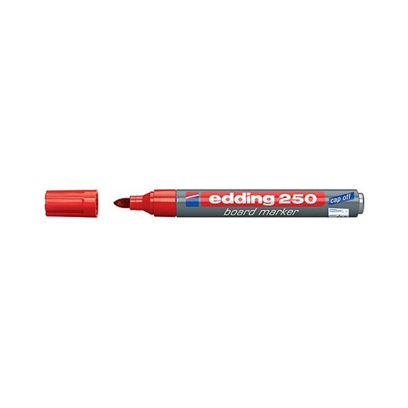 Edding 250 Whiteboard Marker Red (4-250002) (EDD4-250002) έως 12 άτοκες Δόσεις