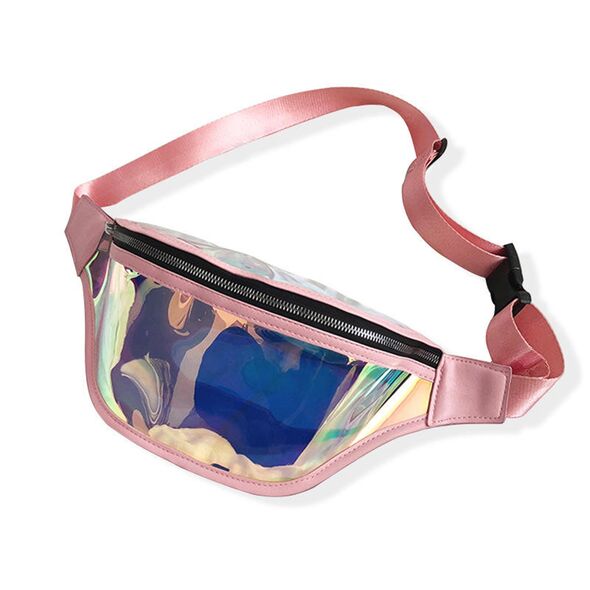 Techsuit Techsuit - Casual Waist Bags (CWB2) - Transparent, with Belt for Recreational Activity, Fitness - Purple 5949419063587 έως 12 άτοκες Δόσεις