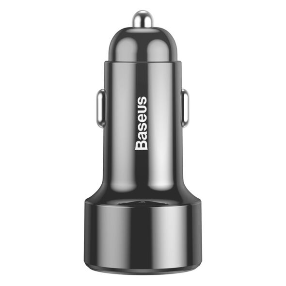 Baseus Incarcator Auto USB, Type-C 6A, 45W - Baseus Magic Series (CCMLC20C-01) - Black 6953156293182 έως 12 άτοκες Δόσεις