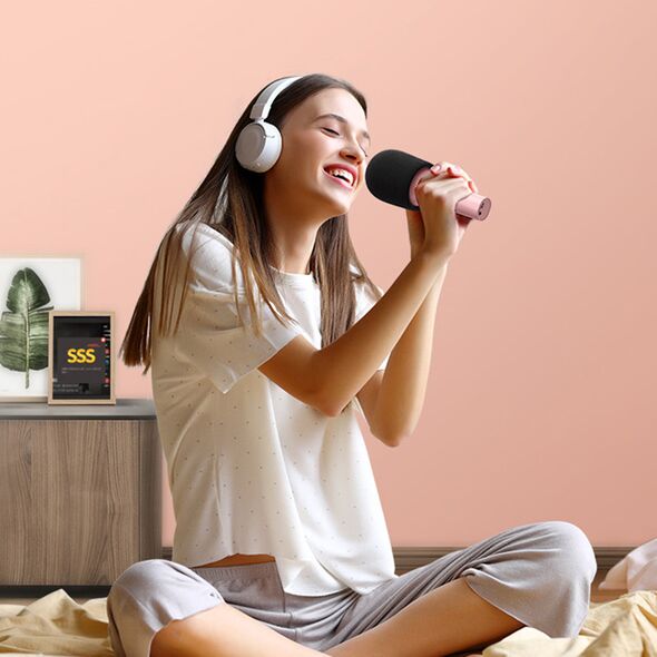 JoyRoom JoyRoom - Portable Microphone (JR-MC5) - for Karaoke, Bluetooth V5.0, 1200mAh - Blue 6941237185280 έως 12 άτοκες Δόσεις