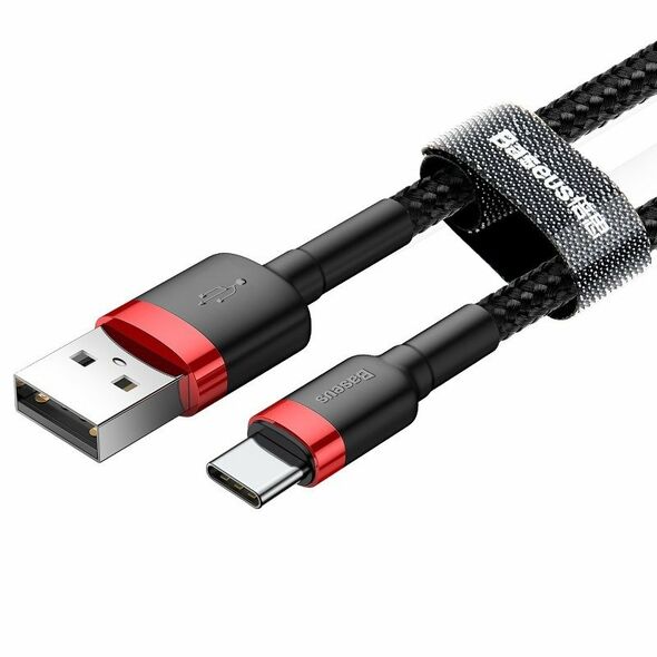 Baseus Baseus Cafule cable USB-C 3A 0.5m (Red+Black) 016546 έως και 12 άτοκες δόσεις
