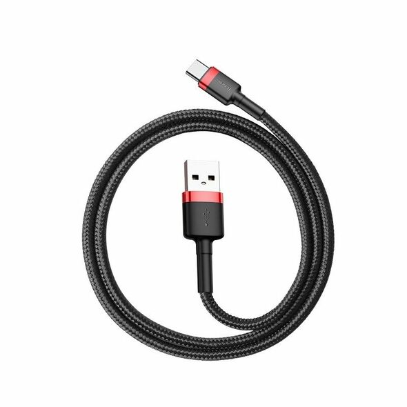 Baseus Baseus Cafule cable USB-C 3A 0.5m (Red+Black) 016546 έως και 12 άτοκες δόσεις