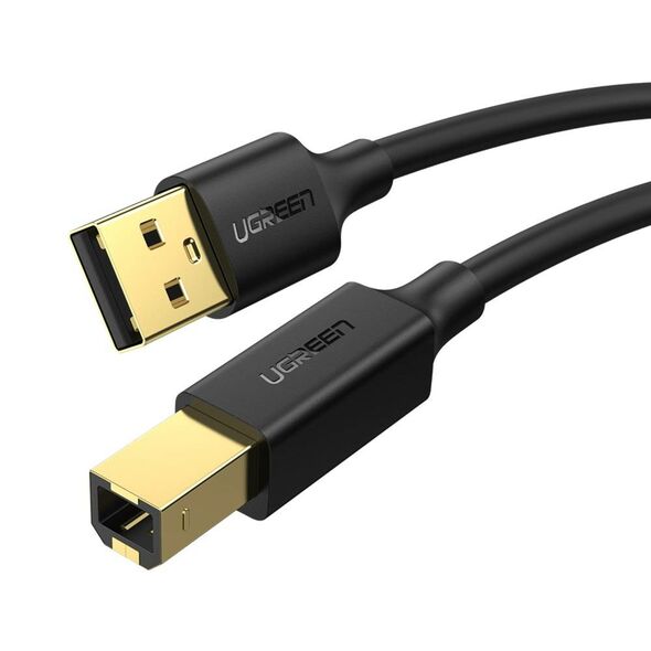 UGREEN UGREEN US135 USB 2.0 A-B printer cable, gold plated, 3m (black) 024274 έως και 12 άτοκες δόσεις