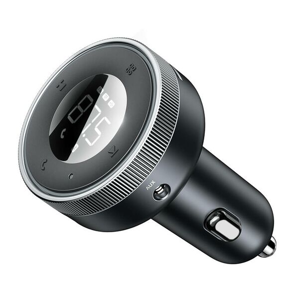 Baseus Baseus Enjoy Car Wireless MP3 Charger, Bluetooth 5.0, microSD, AUX (black) 027668 έως και 12 άτοκες δόσεις