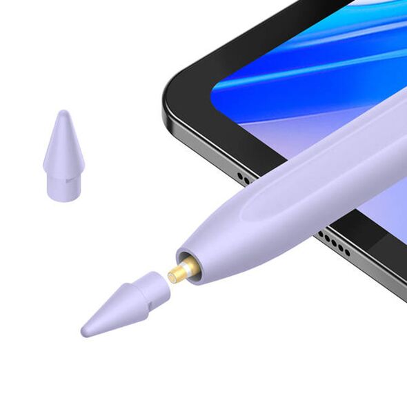 Baseus Baseus - Stylus Pen Smooth Writing 2 Series (SXBC060105) - Active, with Palm Rejection and Tilt Sensor - Purple 6932172624569 έως 12 άτοκες Δόσεις