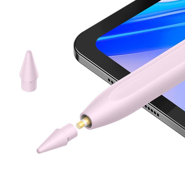 Baseus Baseus - Stylus Pen Smooth Writing 2 Series (SXBC060104) - Active, with Palm Rejection and Tilt Sensor - Pink 6932172624576 έως 12 άτοκες Δόσεις