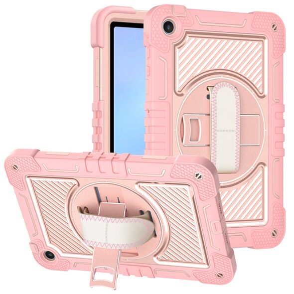 Techsuit Husa pentru Huawei MatePad SE 10.4 - Techsuit StripeShell 360 - Pink 5949419064232 έως 12 άτοκες Δόσεις