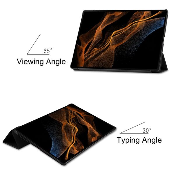 Techsuit Husa pentru Samsung Galaxy Tab S9 Ultra - Techsuit FoldPro - Black 5949419064065 έως 12 άτοκες Δόσεις