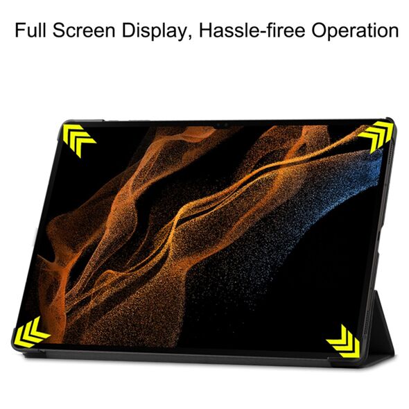 Techsuit Husa pentru Samsung Galaxy Tab S9 Ultra - Techsuit FoldPro - Black 5949419064065 έως 12 άτοκες Δόσεις