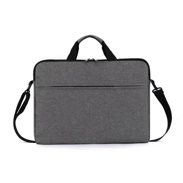 Laptop bag No brand LP-09, 15.6", Γκρί - 45319 έως 12 άτοκες Δόσεις