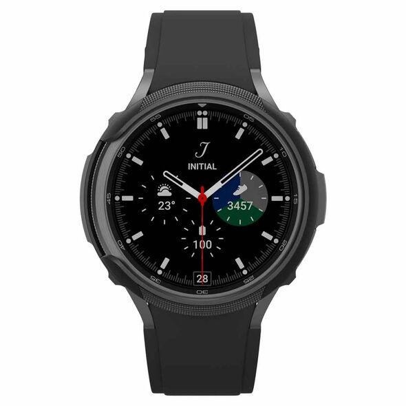 Spigen Husa pentru Samsung Galaxy Watch6 Classic 47mm - Spigen Liquid Air - Matte Black 8809896747998 έως 12 άτοκες Δόσεις