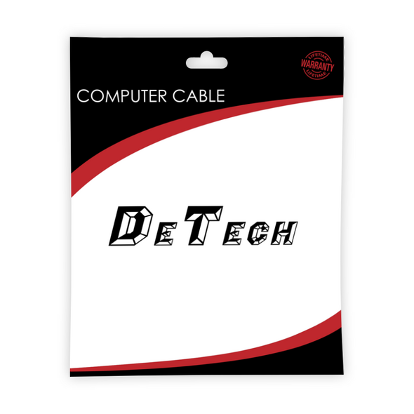 Καλώδιο, DeTech, HDMI - HDMI M / M, 10m, Χωρίς φερρίτη, Μαύρο - 18309