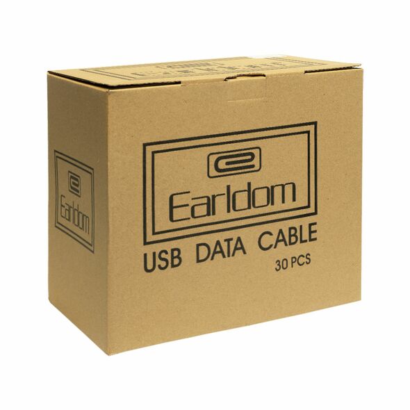 Βάση δεδομένων καλωδίου δεδομένων, Earldom, 016, 15 x Μicro USB, 10 x Lightning, 5 x Τύπος C, Μαύρο - 14928