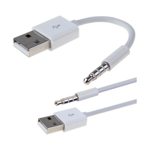 Καλώδιο USB σε 3.5mm Ήχου, DeTech, 10сm - 18238