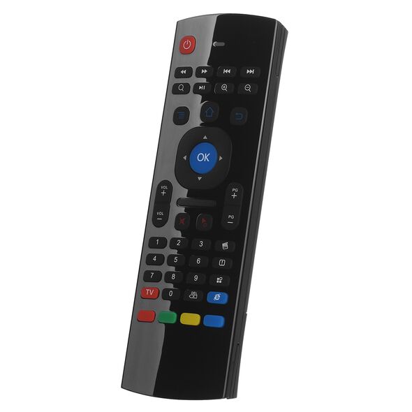 Wireless remote control No brand MX3, Air mouse, USB 2.4GHz, Microphone, IR learning, Black - 13048 έως 12 άτοκες Δόσεις