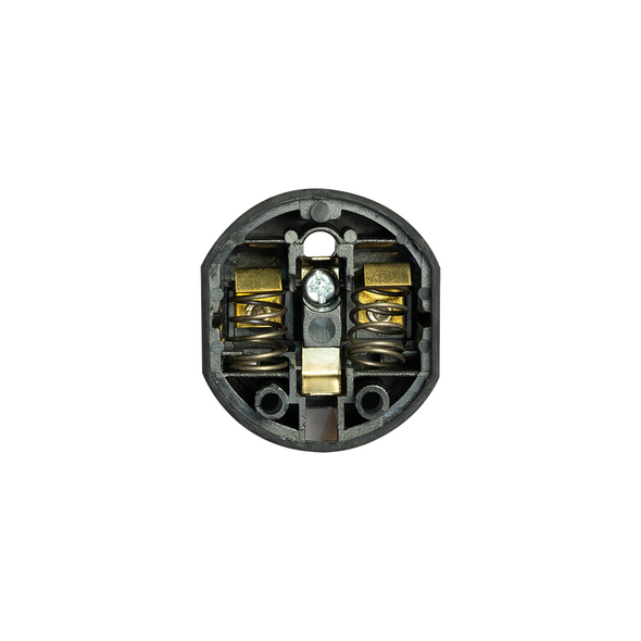 Adapter No brand BX-9625, UK to EU Schuko, 220V, High Quality, Black - 17701