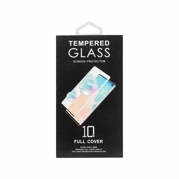 Fullscreen tempered glass No brand, For Samsung Galaxy S21 Plus, 3D, 0.3mm, Μαύρο - 52655