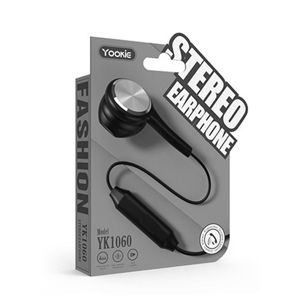 Κινητά ακουστικά με μικρόφωνο Yookie YK1060, Διαφορετικα χρωματα - 20626