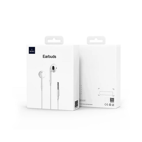 Κινητά ακουστικά με μικρόφωνο WiWu Earbuds 101, Λευκο - 20735