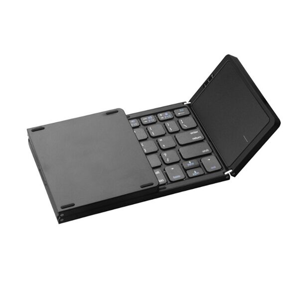 Πληκτρολόγιο No brand B089T, Touchpad, Foldable, Bluetooth, Μαυρο - 6171
