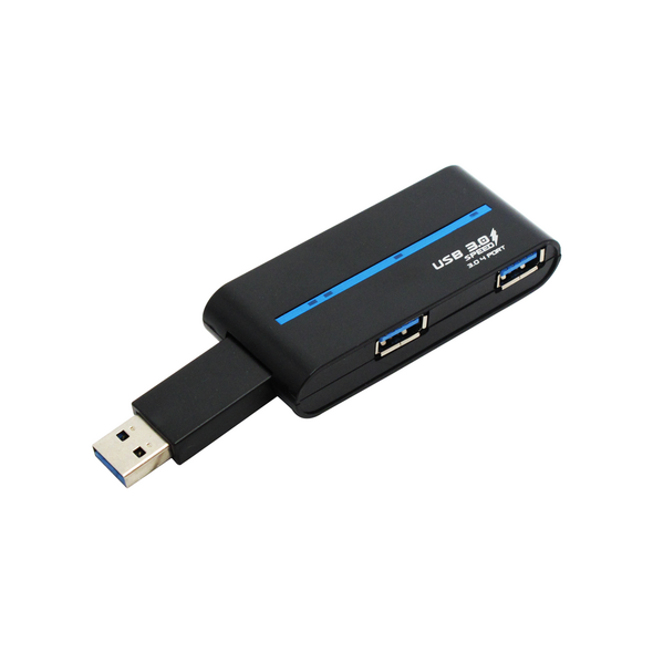 USB hub No Brand, USB 3.0, 4 θύρες, Λευκό - 12060