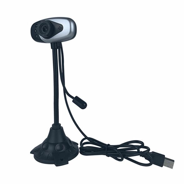 Webcam Kisonli PC-10, Microphone, 480p, Μαύρο - 3044