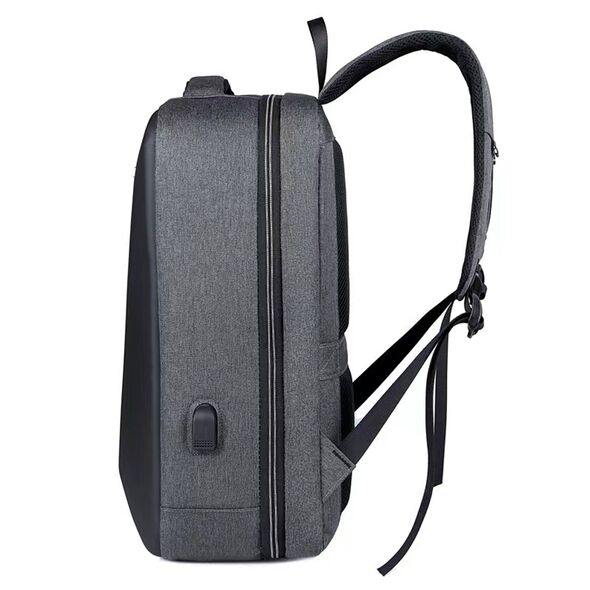 Laptop backpack No brand BP-26, 15.6", Μαυρο - 45306