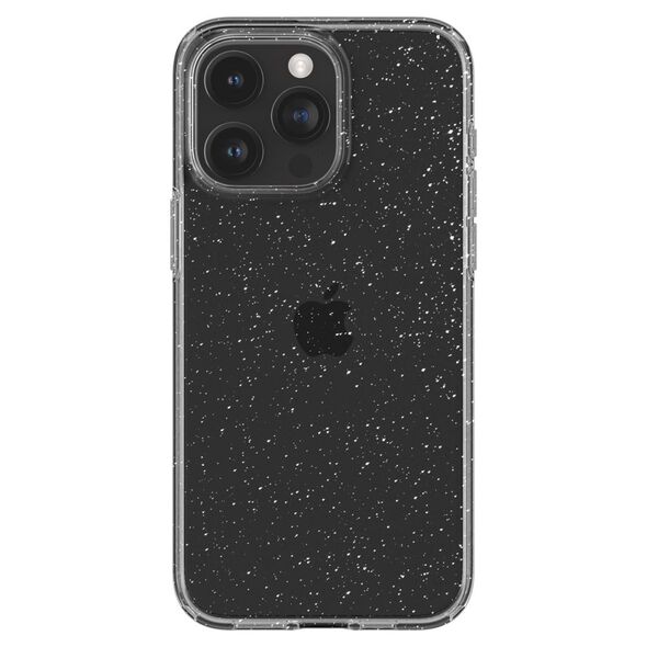 Spigen Huse pentru iPhone 15 Pro - Spigen Liquid Crystal Glitter - Crystal Quartz 8809896750325 έως 12 άτοκες Δόσεις
