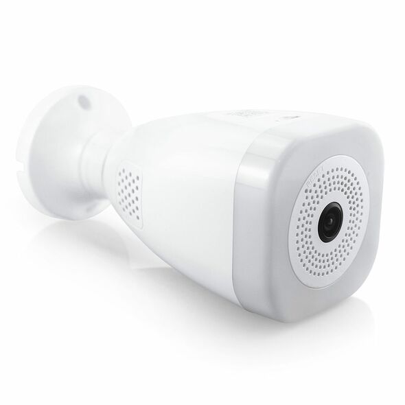 Smart security camera No brand PST-F30A-3MP, 3.0Mp, Fisheye, For socket E27, Wi-Fi, Tuya Smart, White - 91030