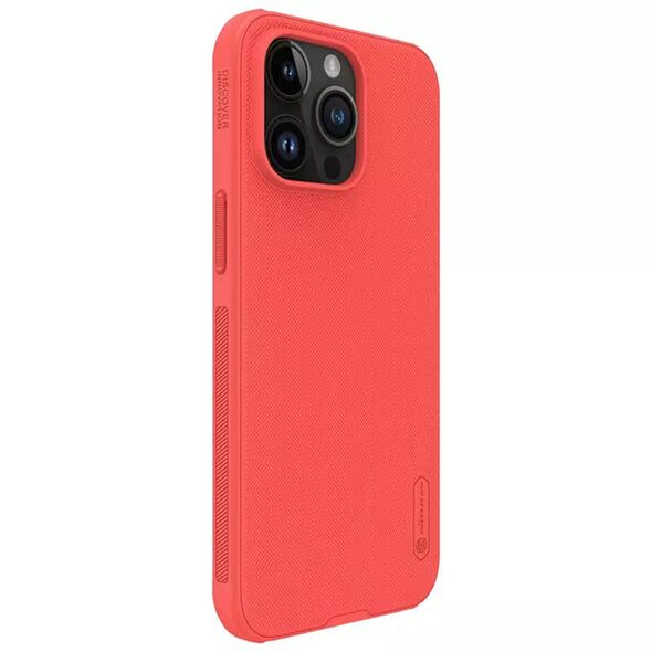 Nillkin Husa pentru iPhone 15 Pro Max - Nillkin Super Frosted Shield Pro - Red 6902048265677 έως 12 άτοκες Δόσεις