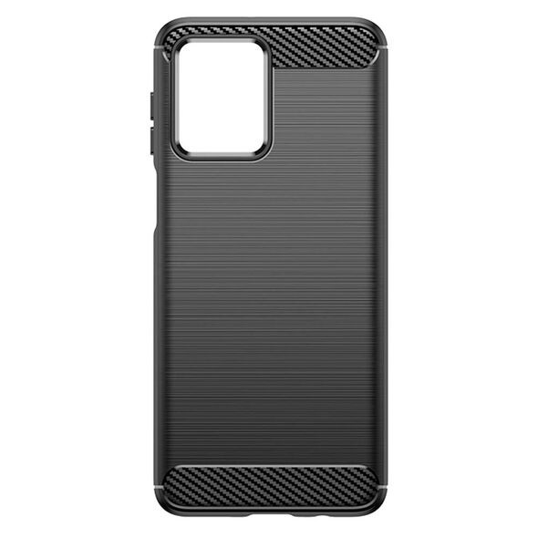 Techsuit Husa pentru Motorola Moto G54 - Techsuit Carbon Silicone - Black 5949419069084 έως 12 άτοκες Δόσεις