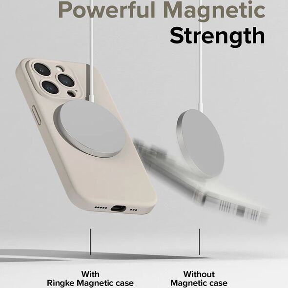 Ringke Husa pentru iPhone 15 Pro - Ringke Silicone Magnetic - Stone 8809919307949 έως 12 άτοκες Δόσεις