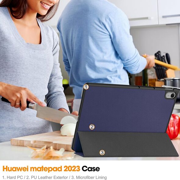 Techsuit Husa pentru Huawei MatePad 11.5" - Techsuit FoldPro - Blue 5949419069664 έως 12 άτοκες Δόσεις