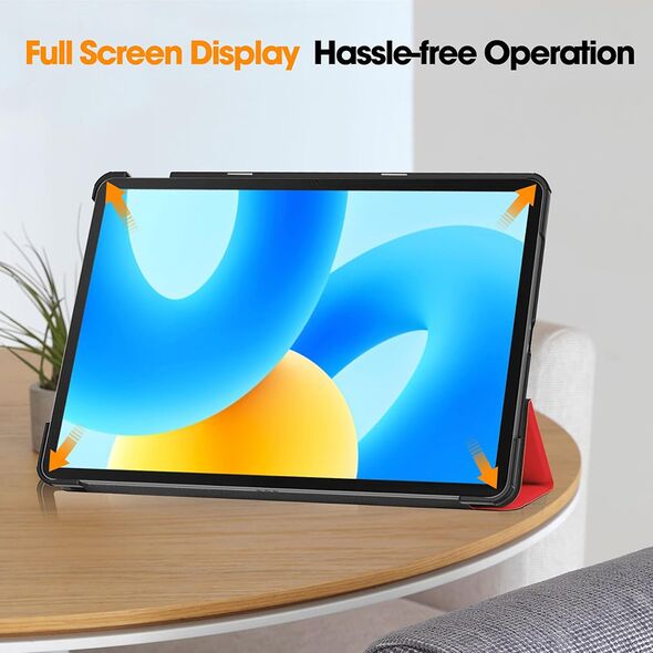 Techsuit Husa pentru Huawei MatePad 11.5" - Techsuit FoldPro - Red 5949419069671 έως 12 άτοκες Δόσεις