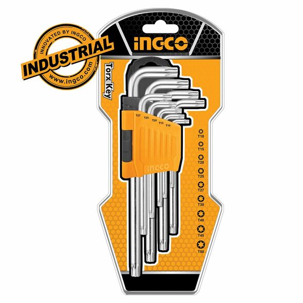 Ingco σετ Κλειδιά Torx Μακριά t10-T50mm Hhk13092 έως 12 Άτοκες Δόσεις