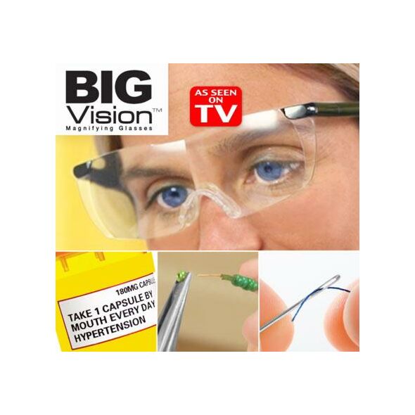 Γυαλιά Eργασίας με Μεγενθυτικούς Φακούς 160% - Big Vision Eyewear