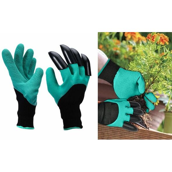 Γάντια Κηπουρικής Με 4 Νύχια Για Σκάψιμο - Garden Genie