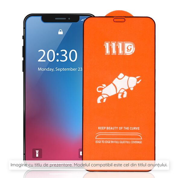 Techsuit Folie pentru Xiaomi Redmi Note 12S - Techsuit 111D Full Cover / Full Glue Glass - Black 5949419072459 έως 12 άτοκες Δόσεις