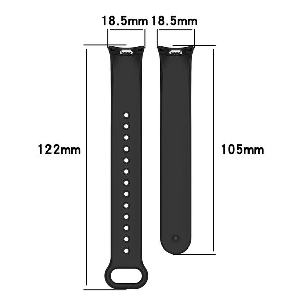 Techsuit Curea pentru Xiaomi Mi Band 8 / 8 NFC - Techsuit Watchband (W014) - Spare Gray 5949419074293 έως 12 άτοκες Δόσεις