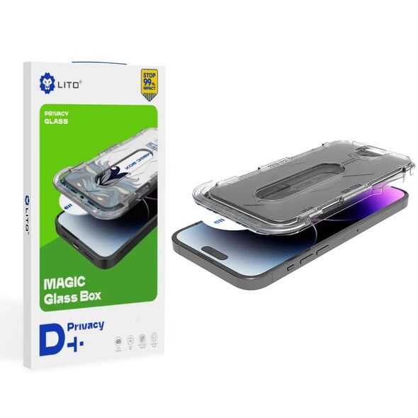 Lito Folie pentru iPhone XR / 11 - Lito Magic Glass Box D+ Tools - Privacy 5949419073722 έως 12 άτοκες Δόσεις