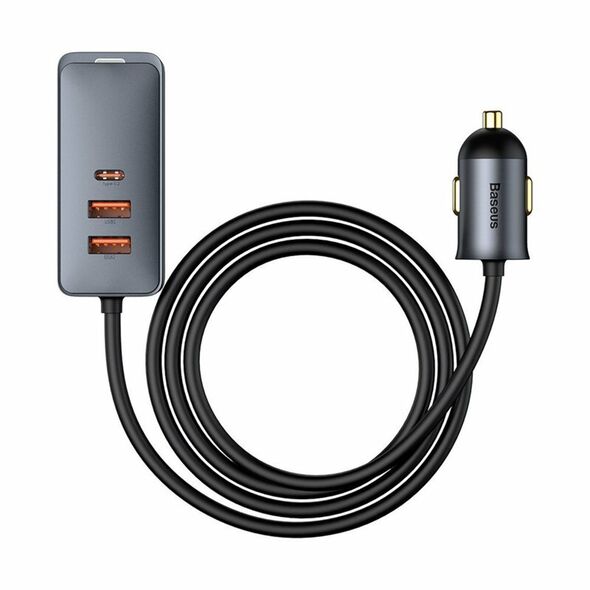 Baseus Incarcator 2x USB, 2x Type-C, Fast Charging, 120W - Baseus Share Together (CCBT-A0G) - Gray 6953156206670 έως 12 άτοκες Δόσεις