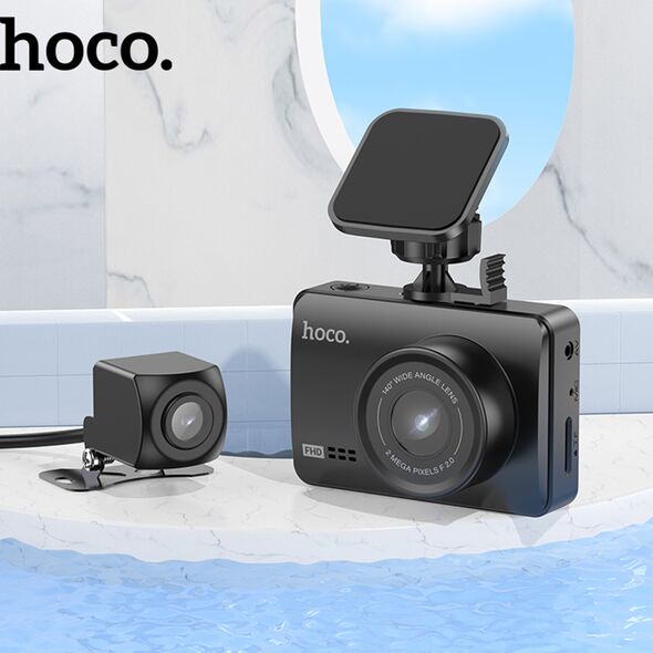 Hoco Camera pentru Filmat de Masina - Hoco (DV3) - Black 6942007608183 έως 12 άτοκες Δόσεις