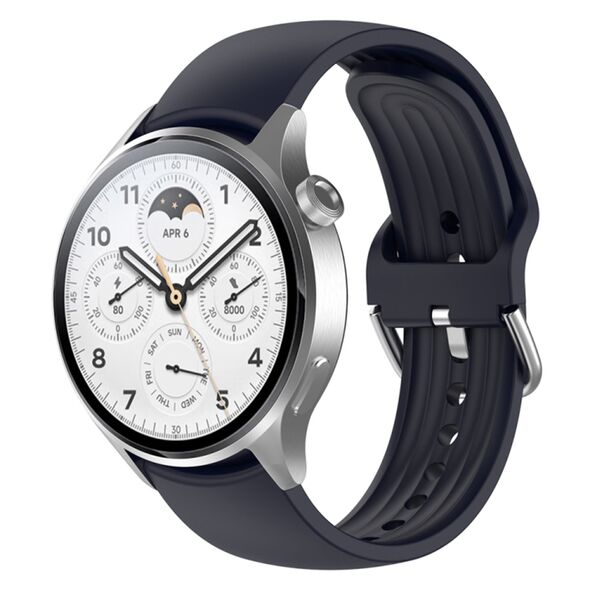 Techsuit Curea pentru Huawei Watch GT 2 (46mm)/GT 2 Pro/GT 3 Pro (46mm)/Ultimate, Xiaomi Watch S1 - Techsuit Watchband (W003) - Ink Blue 5949419079755 έως 12 άτοκες Δόσεις