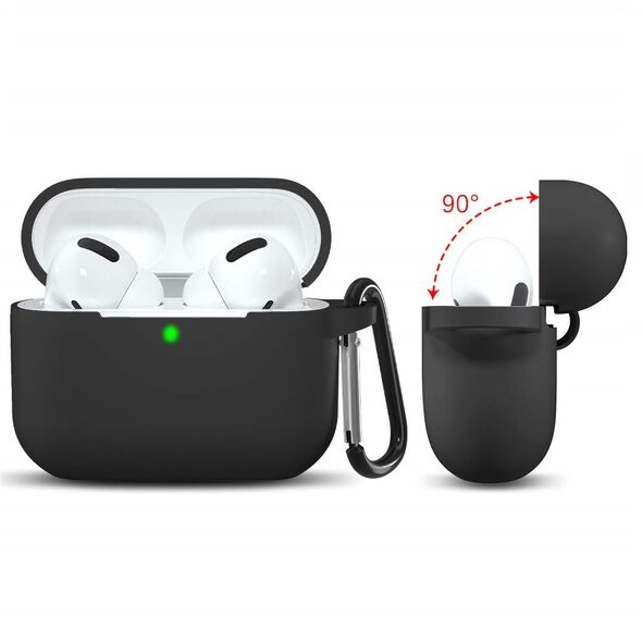 Techsuit Techsuit - Silicone Case - for Apple AirPods 3, Smooth Ultrathin Material - Black 5949419079380 έως 12 άτοκες Δόσεις