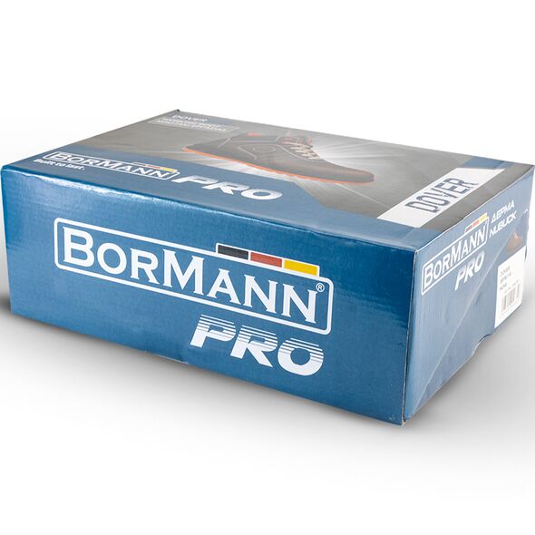 Bormann pro Bpp8157 Μποτακι Εργασιας o1, Δερμα Nubuck, Dover No.47 046387 έως 12 Άτοκες Δόσεις