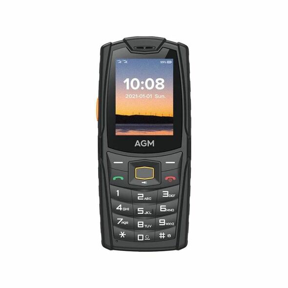 AGM M6 Μαύρο αδιάβροχο κινητό τηλέφωνο Dual Sim 10.AGM-M6-BK 70087 έως 12 άτοκες Δόσεις