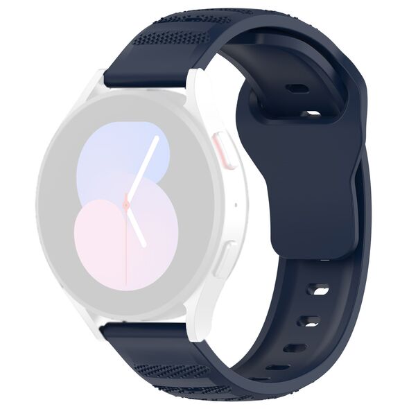 Techsuit Curea pentru Samsung Galaxy Watch 4/5/Active 2, Huawei Watch GT 3 (42mm)/GT 3 Pro (43mm) - Techsuit Watchband (W050) - Blue  έως 12 άτοκες Δόσεις