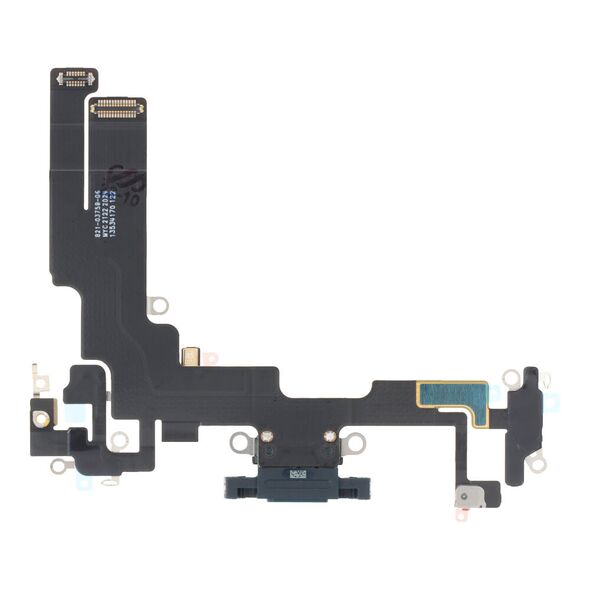 APPLE iPhone 14 - Charging Flex Cable Connector Black High Quality SP21130BK-HQ 51301 έως 12 άτοκες Δόσεις