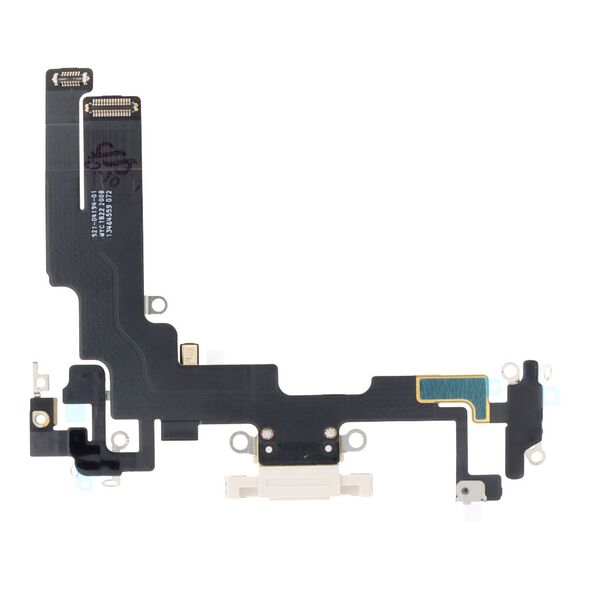 APPLE iPhone 14 - Charging Flex Cable Connector White OEM SP21130W-O 51295 έως 12 άτοκες Δόσεις