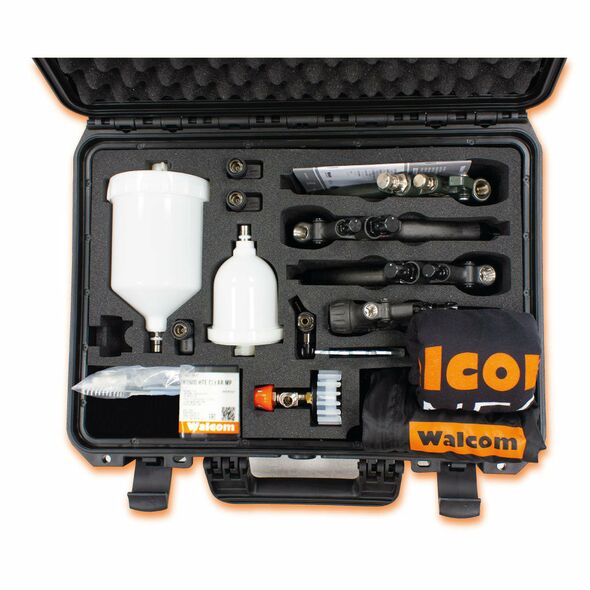 Walcom Master Kit (ø1.2mm) - 4 Guns & Spray Suit